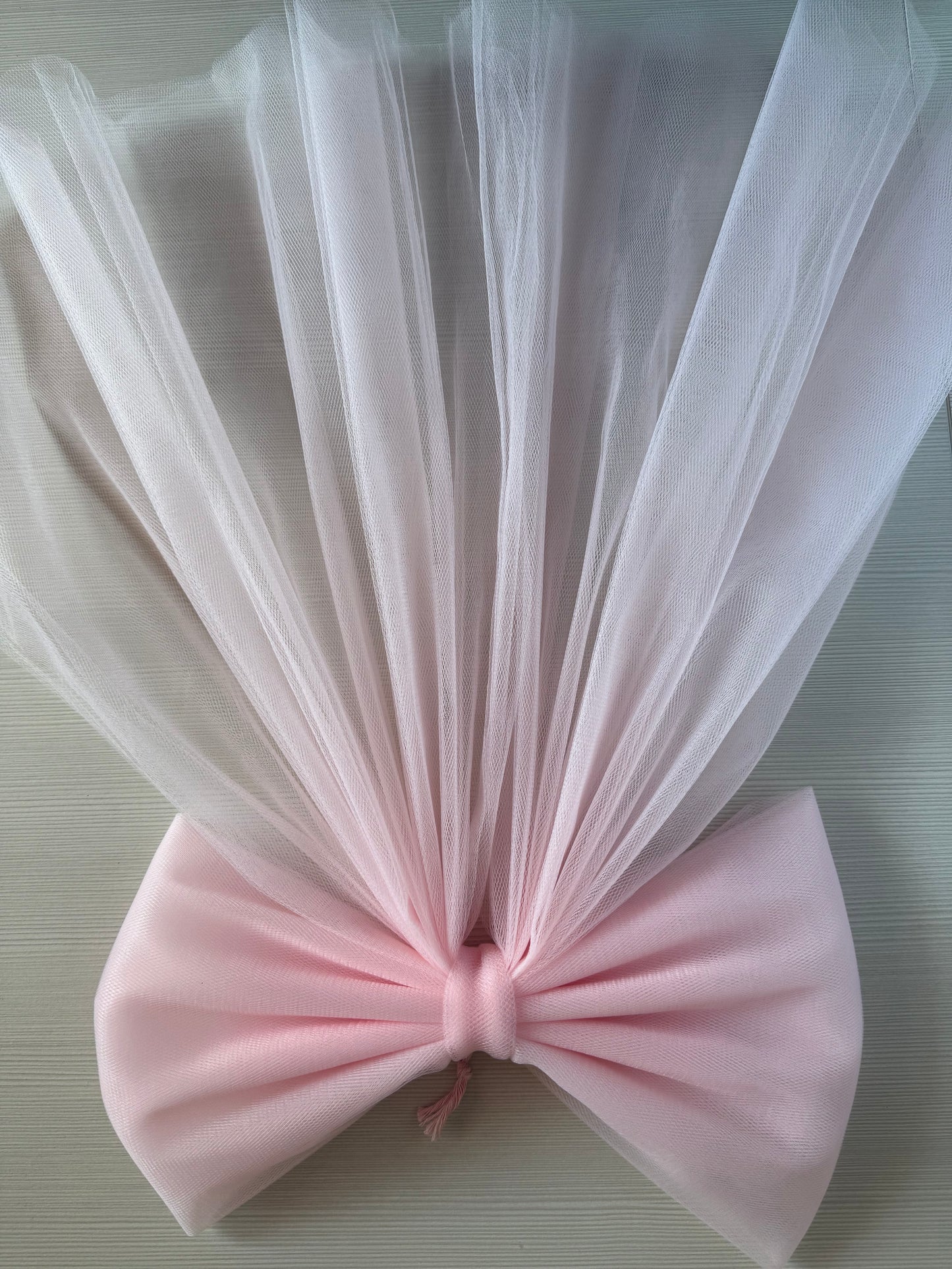 Nome in filo / Fiocco in tulle con nome