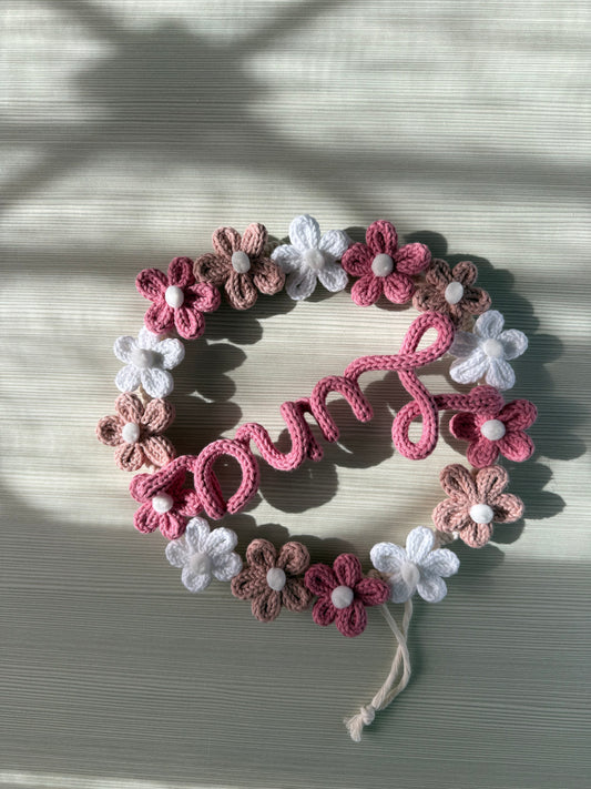 Fiocco Nascita / ghirlanda Daisy ø20 cm